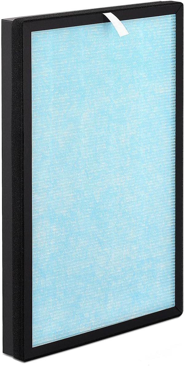 1 Pcs HP8 Replacement Filter Compatible with Simpure HP8 Air Puri-fier Filter, 3-in-1 Filtration with Nano-Silver Ion Pre-Filter, H13 True HEPA Filter and Activated Carbon Filter