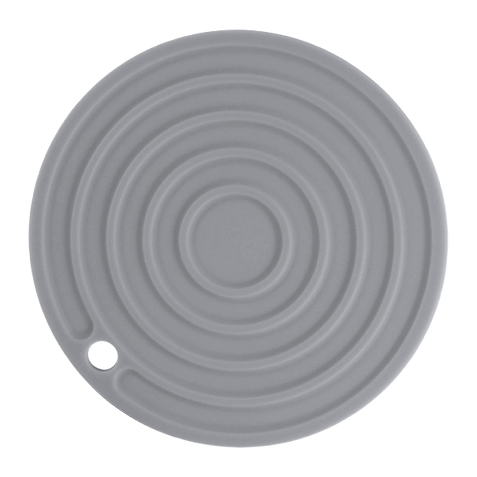 Round Silicone Heat Insulation Mat for Dining Table Use Household Nonslip Insulated Placemat Kitchen Accessories Mat