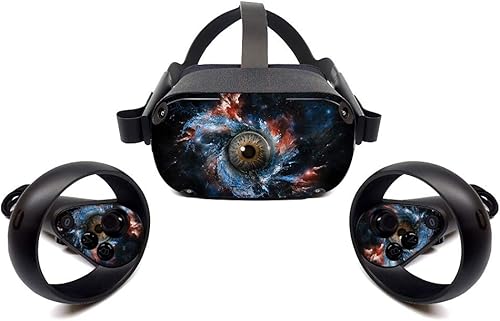 MIGHTY SKINS MightySkins Skin for Oculus Quest - Eye See You Cubierta protectora de vinilo duradera y única Fácil de aplicar, quitar y cambiar de