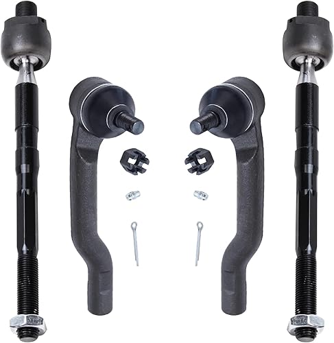 Miniatura 90 de Detroit Axle - 4 barras de acoplamiento delanteras para Chevrolet Trailblazer GMC Envoy 2002-2009 2003 2004 2005 2006 2007 2008 Reemplazo de