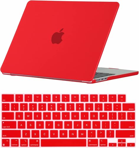 Se7enline Funda rígida compatible con MacBook Air de 15 pulgadas M4 M3 M2 2025 2024 2023 para Mac Air de 15.3 pulgadas, modelo A2941A3114A3241,