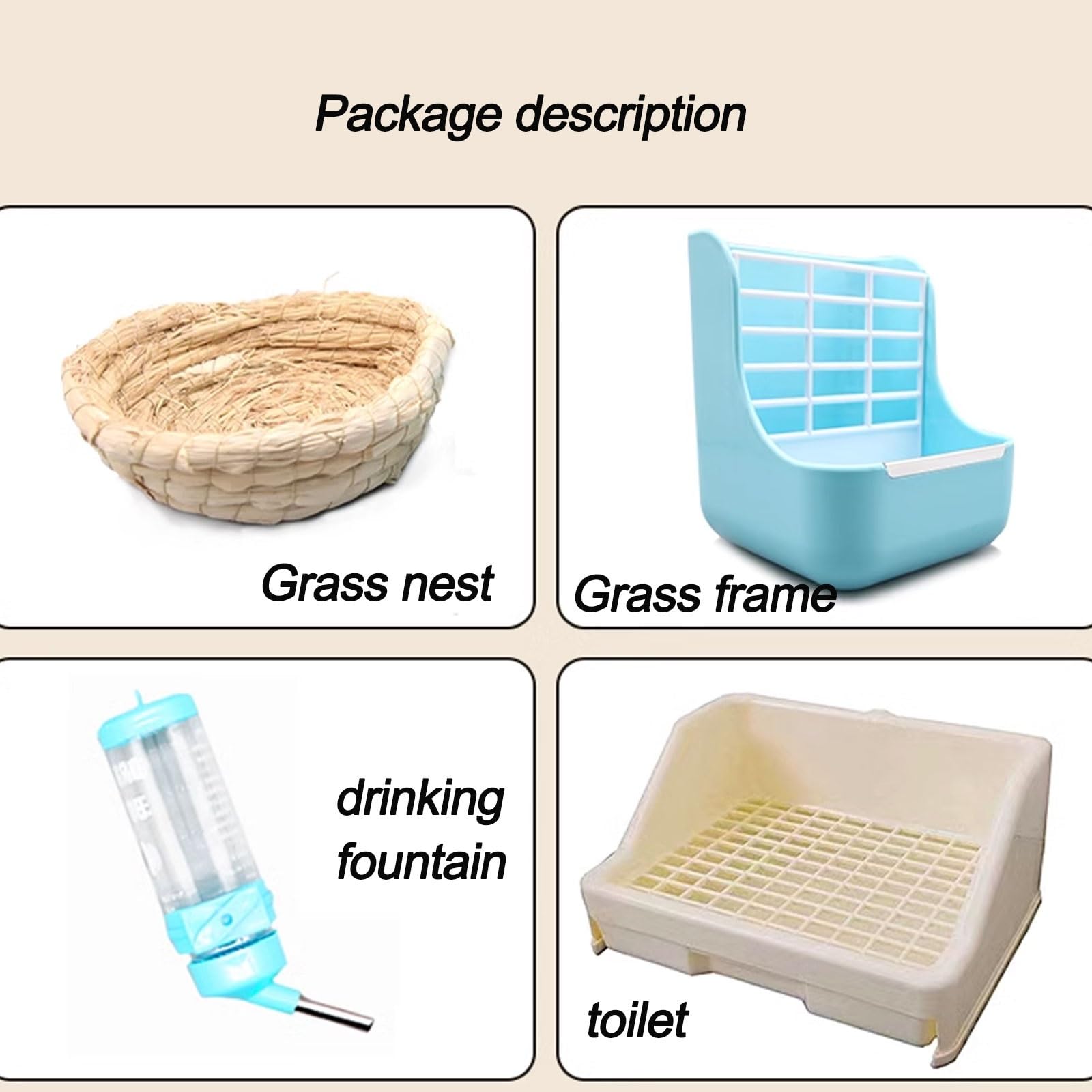 Recinzione Modulare Per Animali Domestici - Griglia In Metallo Nero 35x35 Cm, Facile Da Montare (Ideale Per Conigli, Gatti, Criceti) - Foto 11