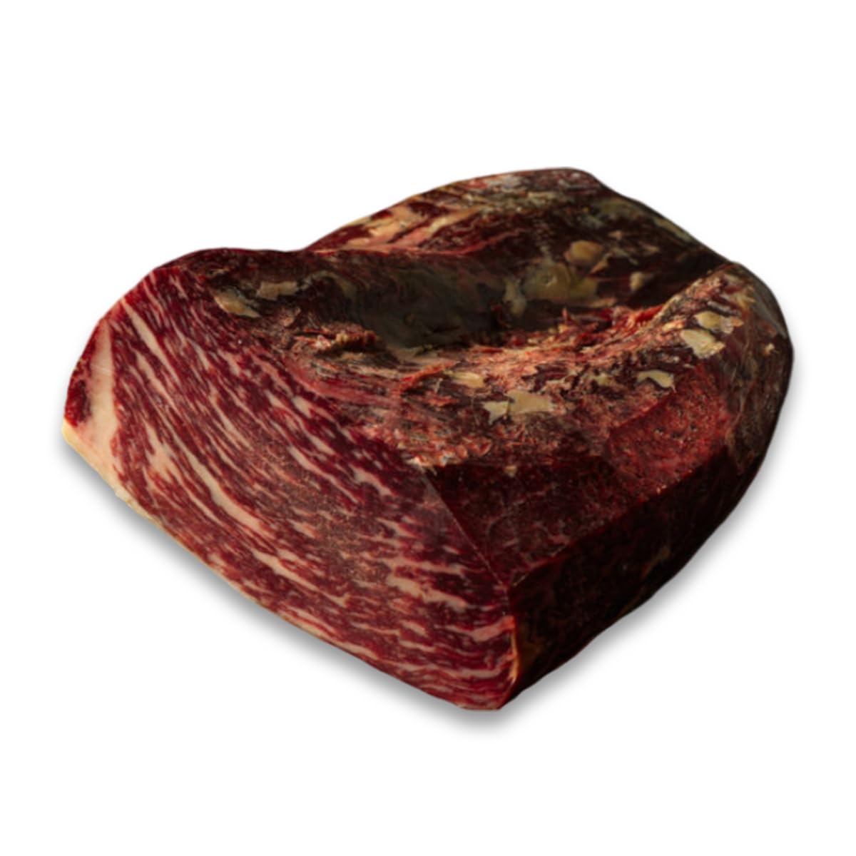 Cecina de León. Cecina de Black Angus Premium 100% Natural. Alto Contenido en Proteína, Ahumado con Leña de Encina. Envasado al Vacío. Cecina Pulida lista para Cortar. (700g Aprox, Black Angus)