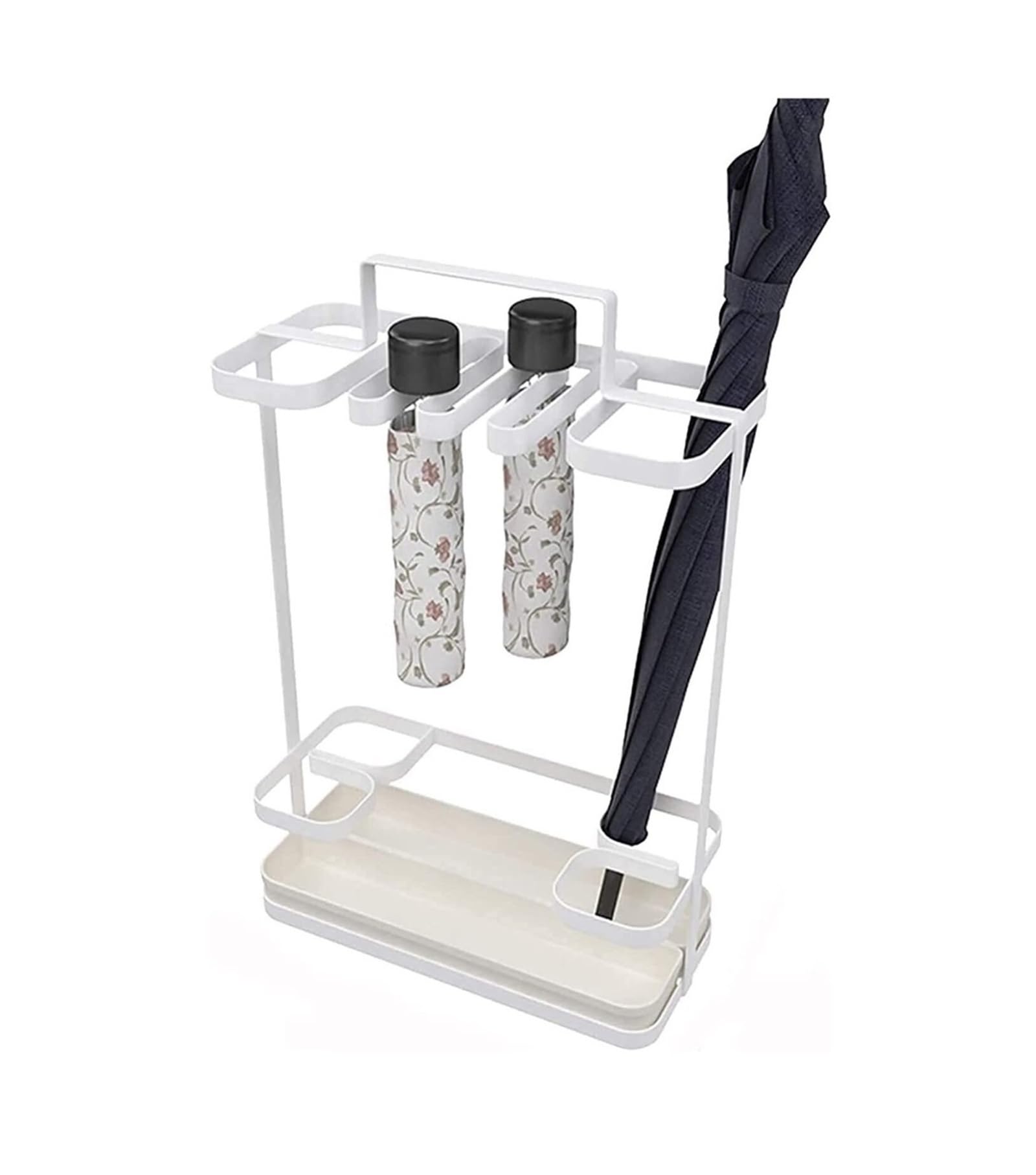 Porte-parapluies de luxe en acier au carbone et finitions durables