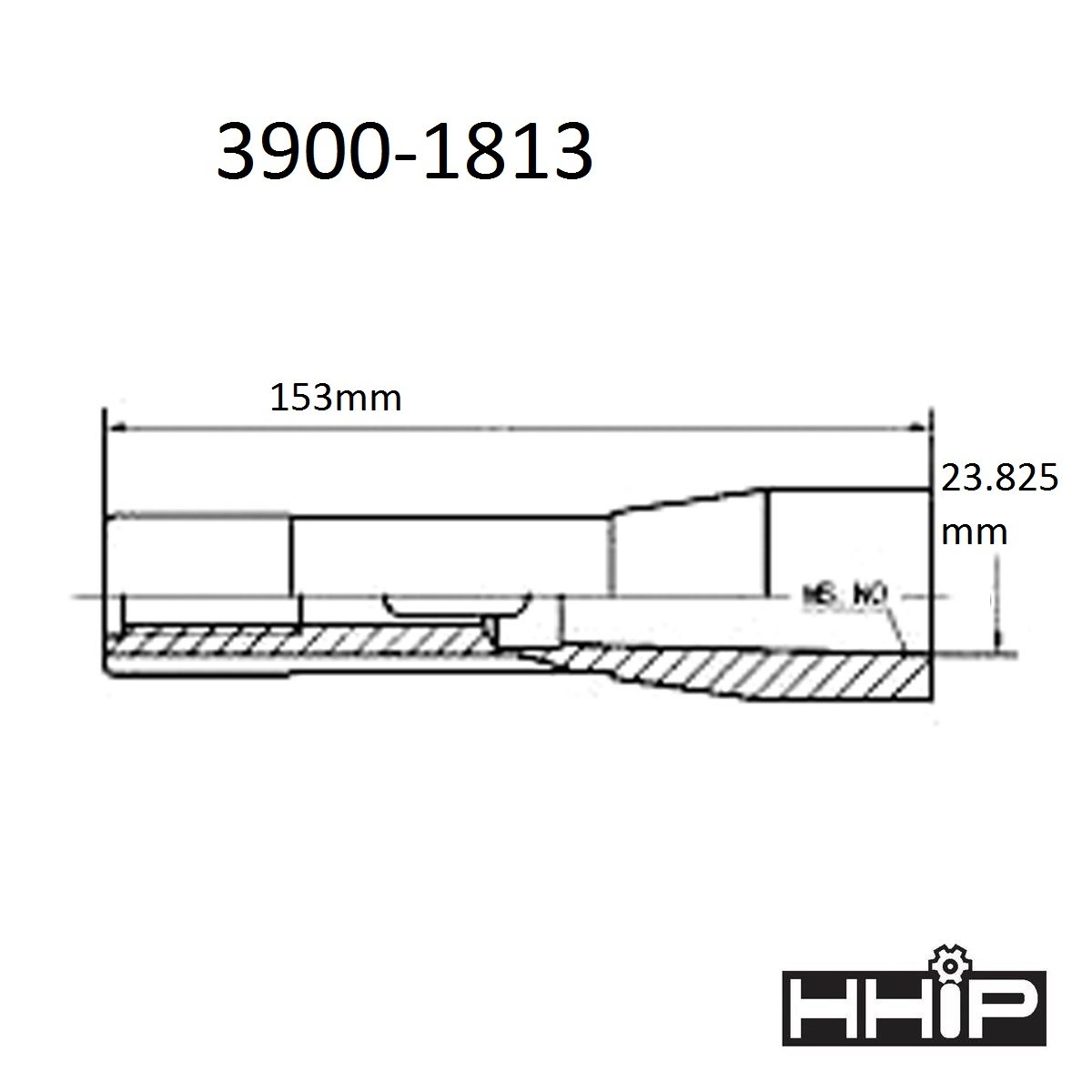 Hhip R8 a cono morse manica, R8 to MT3, 1
