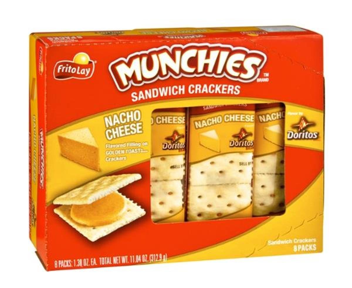 Munchies Doritos Jalapeno Cheddar Cheese Sandwich Crackers, 43 OFF