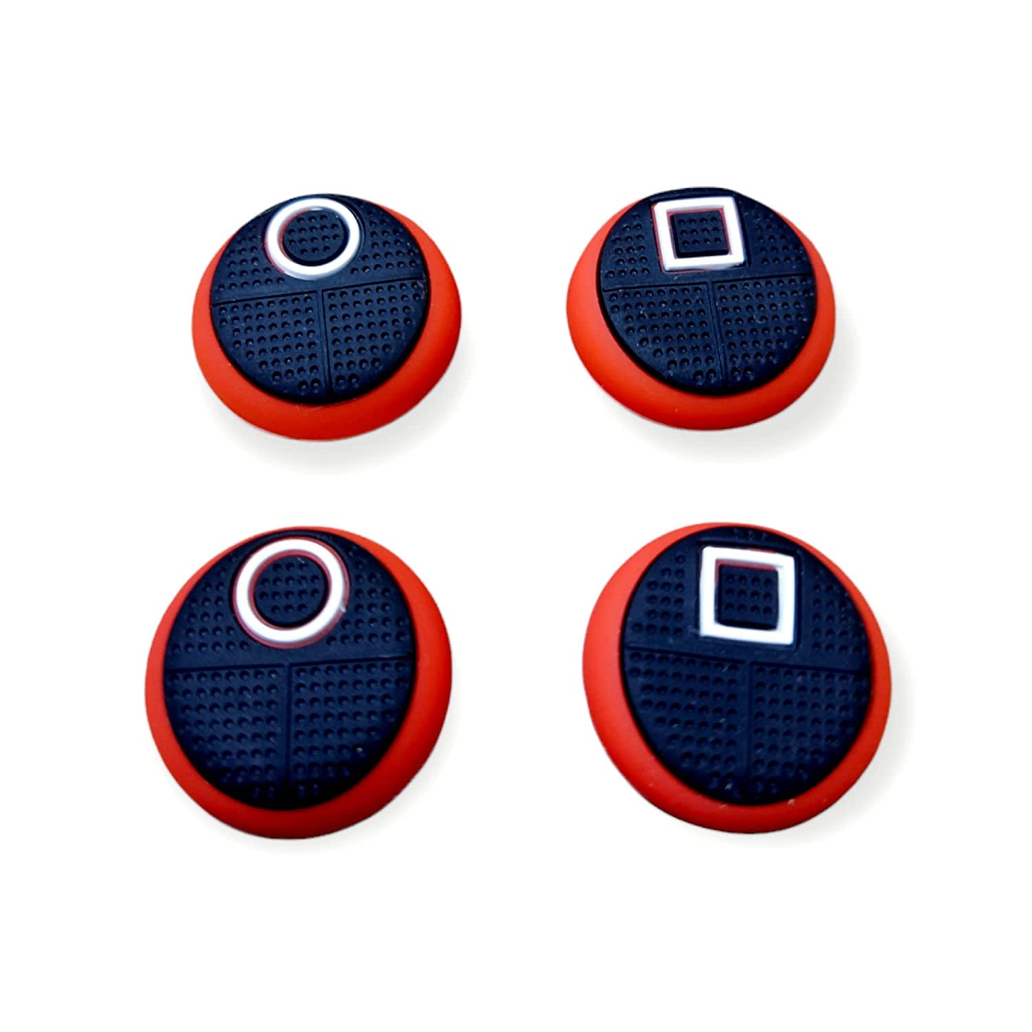 GAMENOPHOBIA Analog Stick Joystick Controller Performance Thumb Grips Compatible with PS5, PS4, Xbox One, Xbox Series X/S (Black/White)(Set of 4) (B09VZC7FD5) Amazon Price History, Amazon Price Tracker