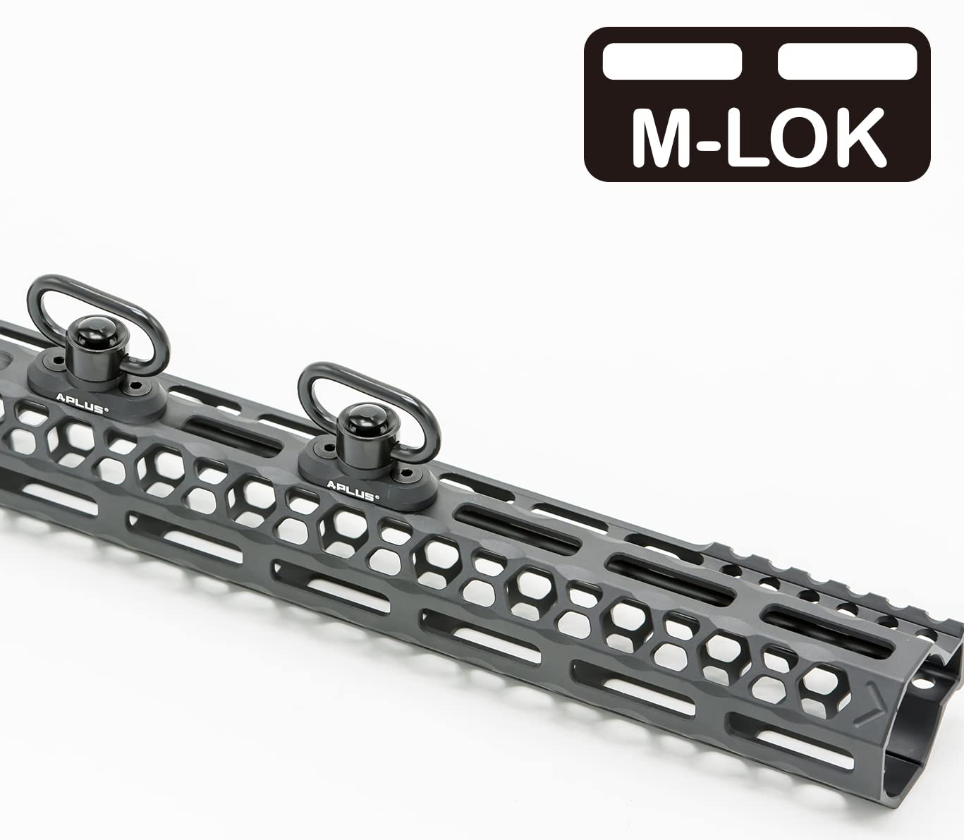 GOODTAC QD Sling Mount Sling Sling Sling Swivel 1,25 cala Adapter Mocowanie do szyny M-lok, czarny