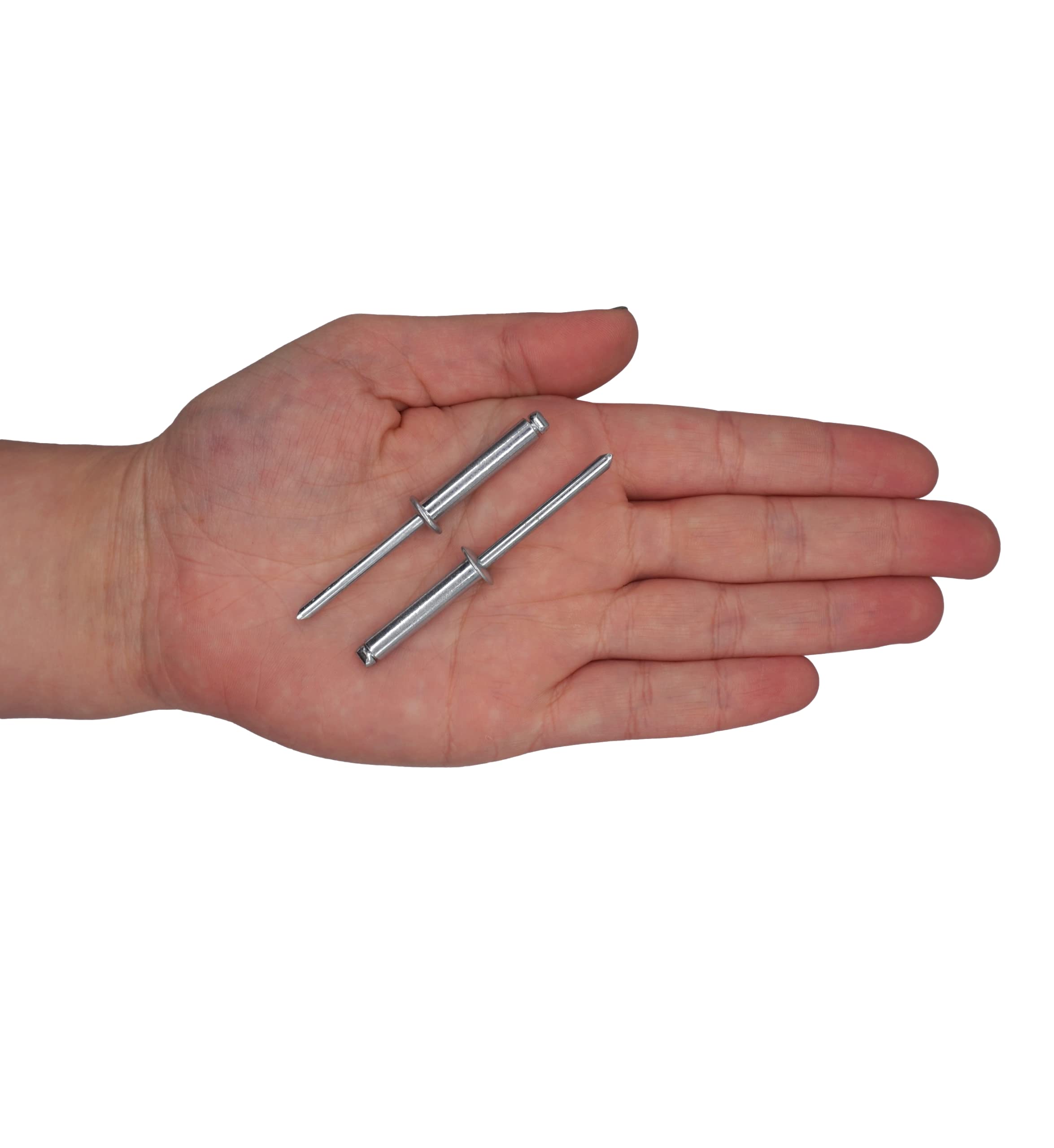 500 Stück Blindnieten 5x25mm Alu/Stahl Flachkopf ? Produktbild-Vorschau 4