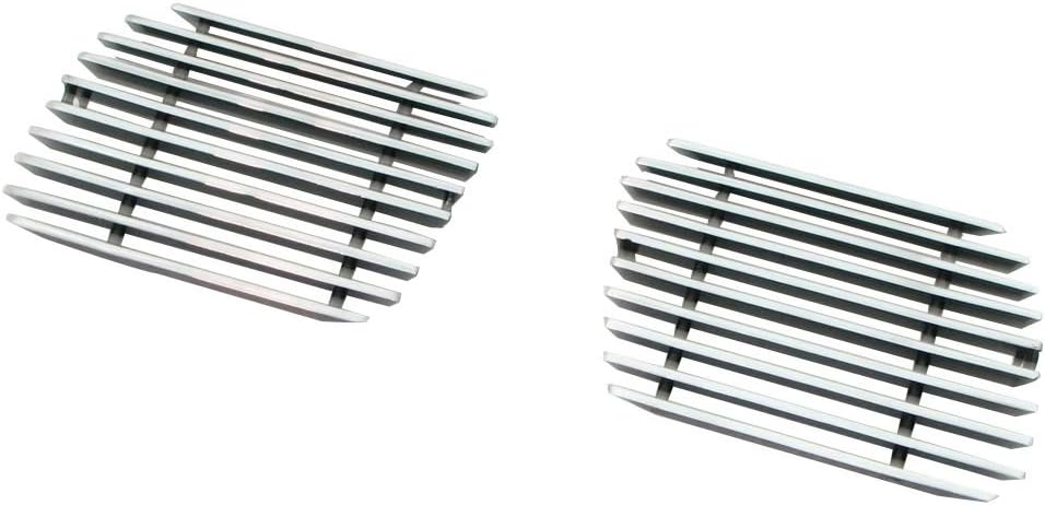 Paramount Restyling 36-0119 Overlay Billet Tow Hook Grille with 4 mm Horizontal Bars, 2 Piece
