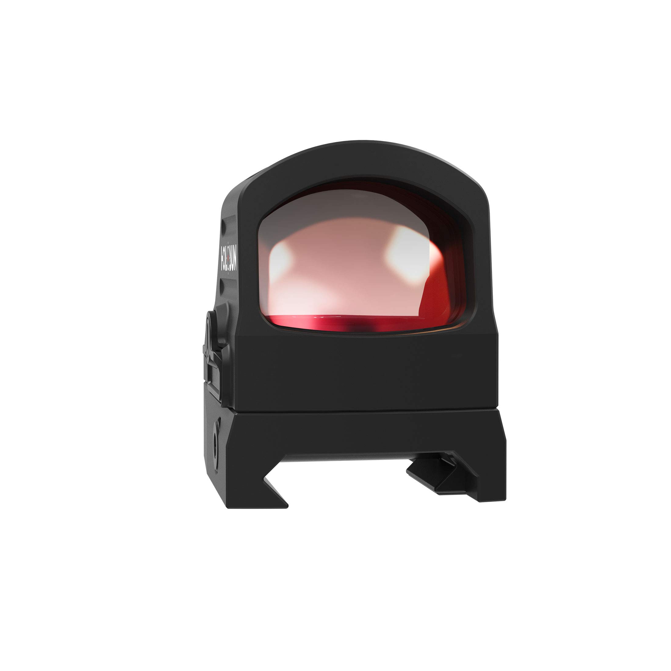 Holosun HS407C-X2 Offenes Reflex Rotpunktvisier + 2MOA Punkt Absehen, Picatinny Mount, Solarzelle, Schwarz, Jagd, Sportschießen Softair, Tactical Mini - 70152388