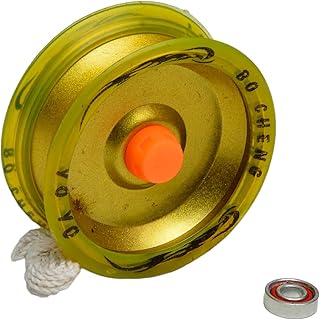 لعبة سوبر يويو معدنية بلون ذهبي