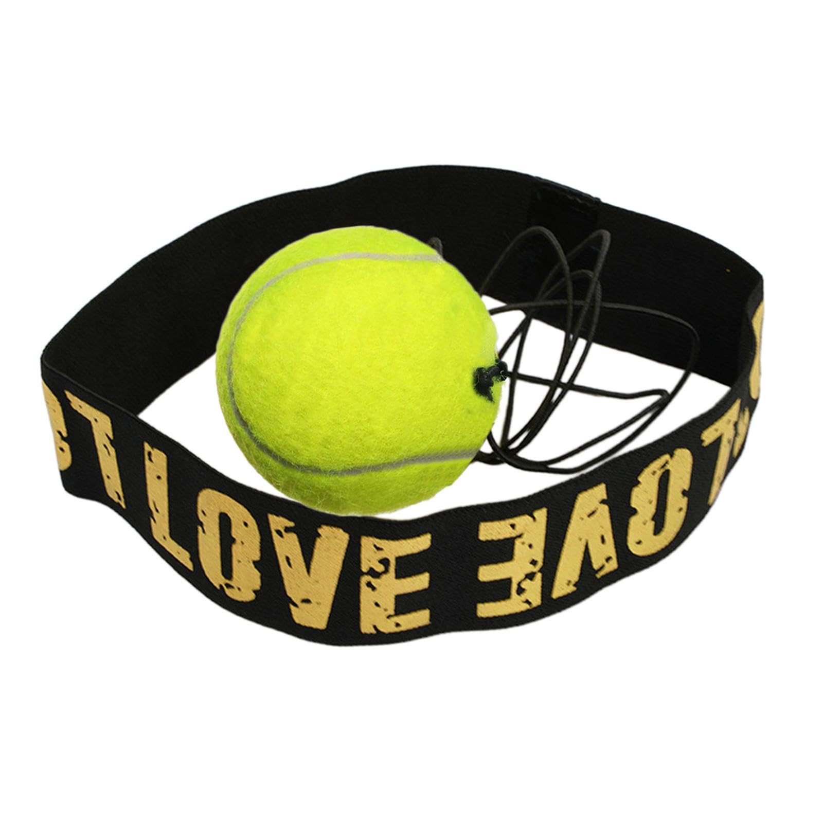 Boxing Reflex Ball Headband Set Exercise MMA Boxing Gear Adjustable Headband 60g Tennis Ball-image-40
