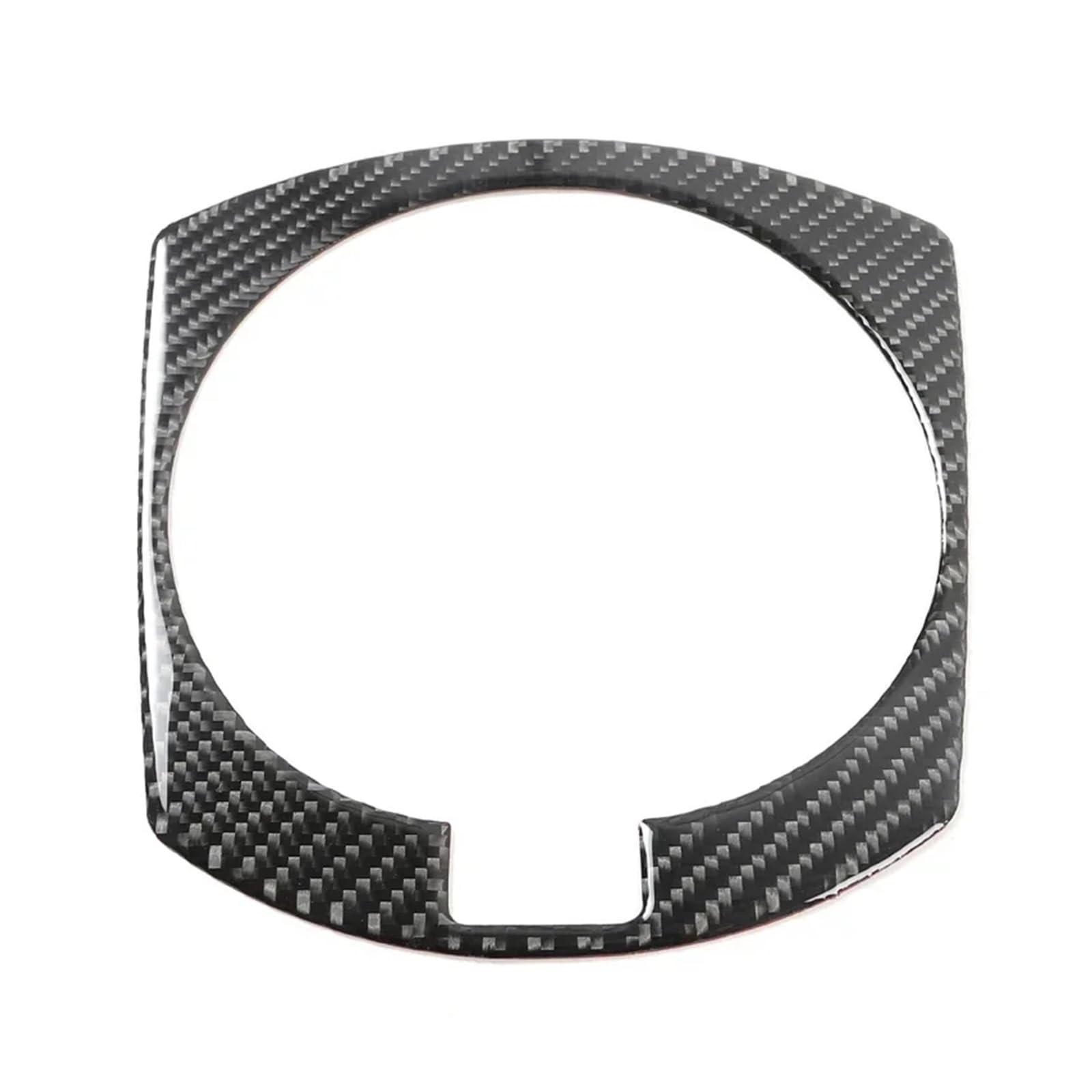 QBKGMEWCA Car Central Control Gear Panel Frame Cover Trim Sticker Compatible for Mazda MX-5 2016-2024 Accessories Soft Carbon Fiber(Type1)
