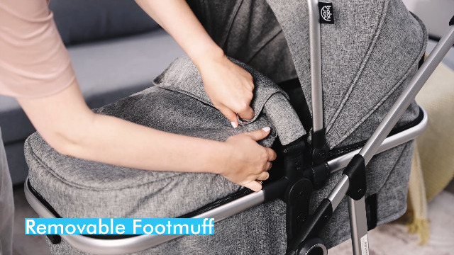 Amazon.com : BABY JOY 2 in 1 Convertible Baby Stroller, High