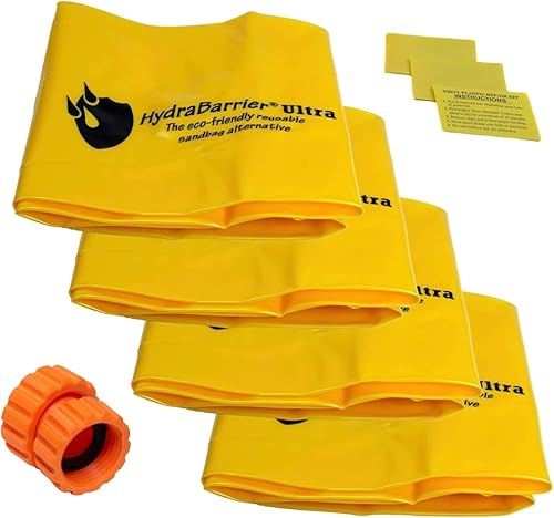 Miniatura 9 de La mejor alternativa al saco de arena Hydrabarrier Ultra de 5 pulgadas. Tubos de desviación de agua ligeros, reutilizables y ecológico. Elija entre
