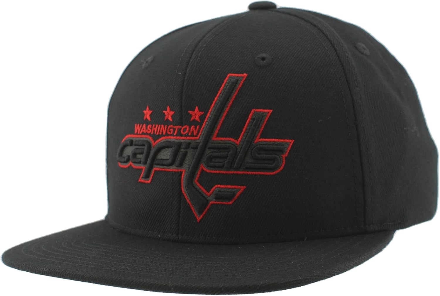 ZHATS NHL Unisex-Adult NHL Officially Licensed Adjustable Snapback Hat Flat Bill Z11 Black Element