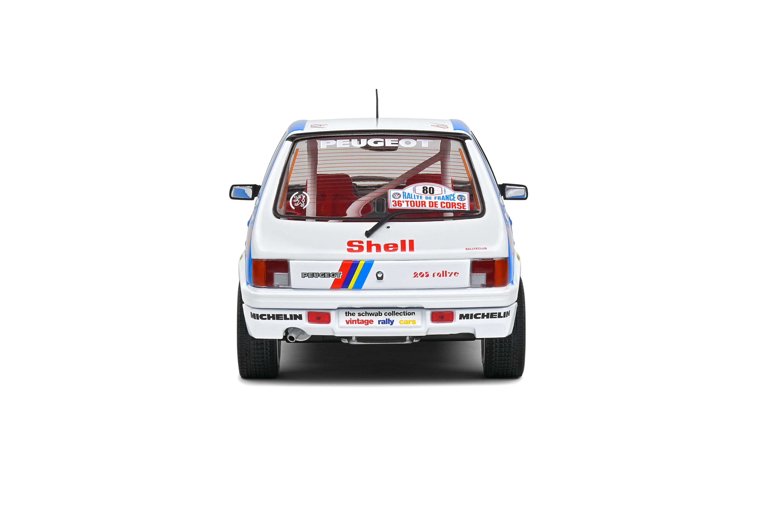 1985 Peugeot 205 T16 Tour De Corse 1/18 Scale Model by Triple 9 Collection for sale online