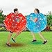 Sumo balls for Kids,Inflatable Sumo balls Game,Giant Human Hamster Knocker Ball Body Zorb Ball for Child Outdoor Team Gaming Play for 6 ages+(2pcs 36inch / red＋blue)