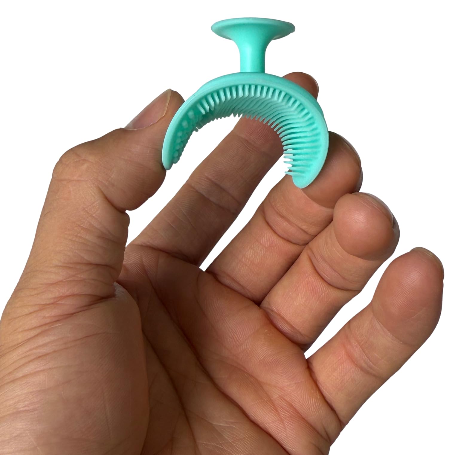 Brosse visage manuelle silicone et Brosse exfoliante pour adultes，Brosse de bain cuir chevelu bebe，Brosse de massage bebe，Brosse à bébé pour Cradle Cap，Brosse en silicone souple (Bleu+Rose+Vert)
