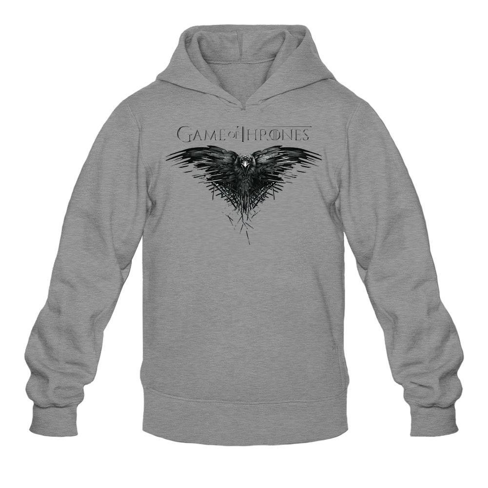 Men's Game of Thrones Hoodie Dark Grey XL