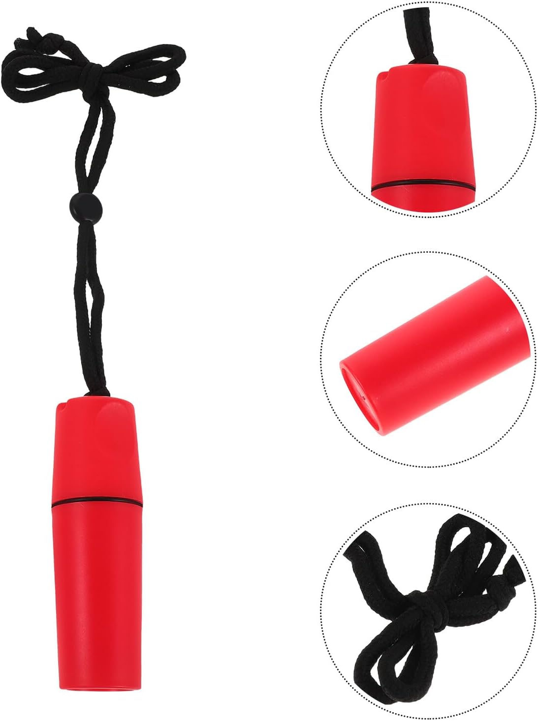 2pcs Waterproof Dry Box with Rope, Floating Sealing Container for Boating and Surfing, Small Watertight Storage Case for Money, Red