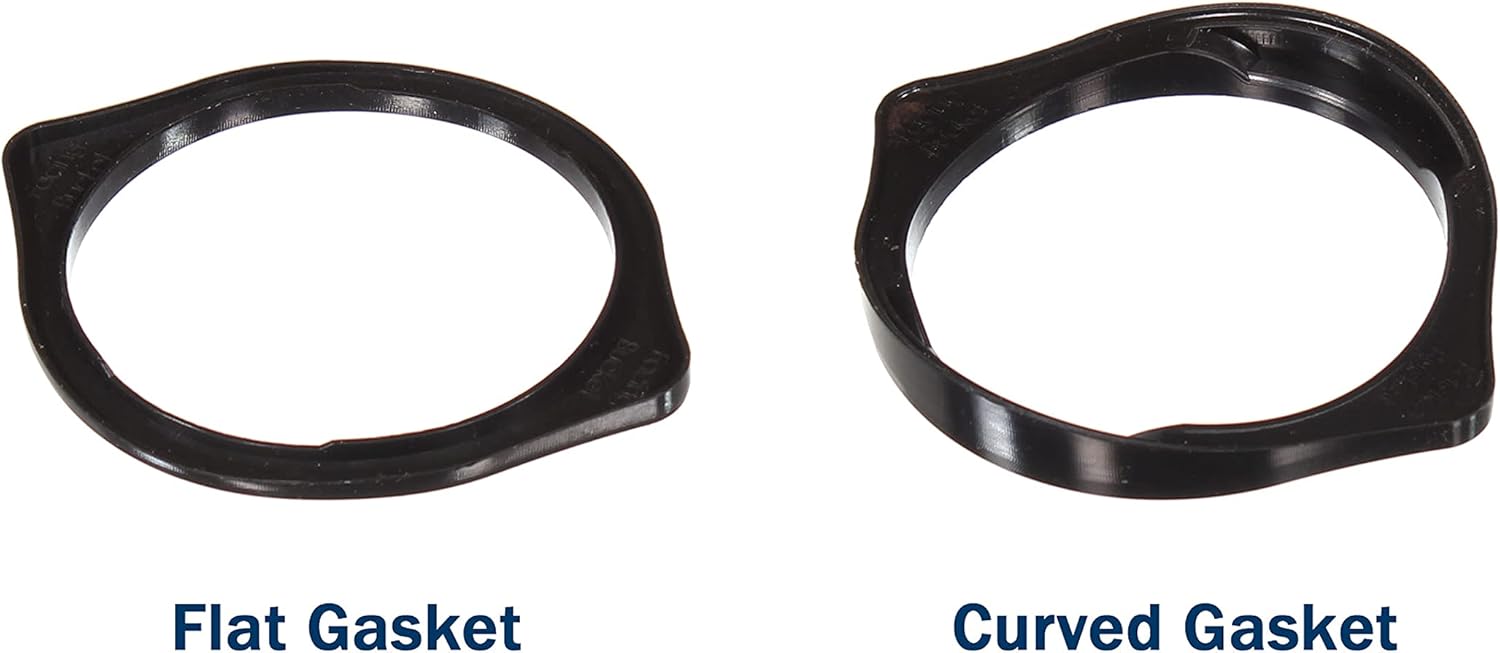 Pop N’ Lock No Waste E-Z Install Weather Proof Feeder Port (4, Curved Gasket - Hole Saw Included)