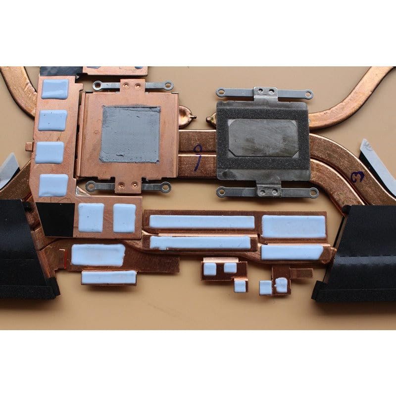 New for ROG Zephyrus S15 GX502LWS GU502 Laptop Thermasl Module Cooling Heatsink 13NR02U0AM0201