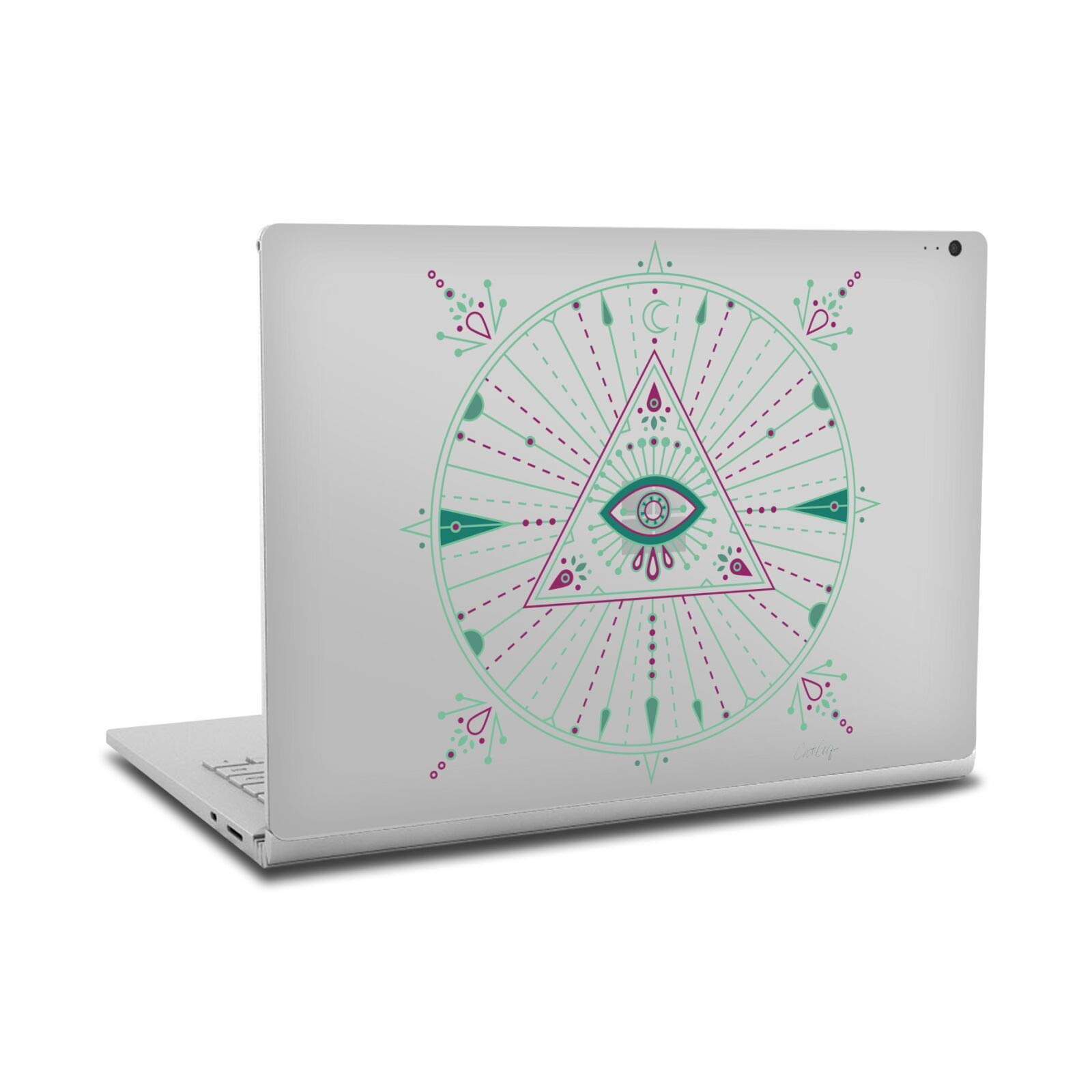Skin vinyle anti-rayures Mandala pour Microsoft Surface Book 2