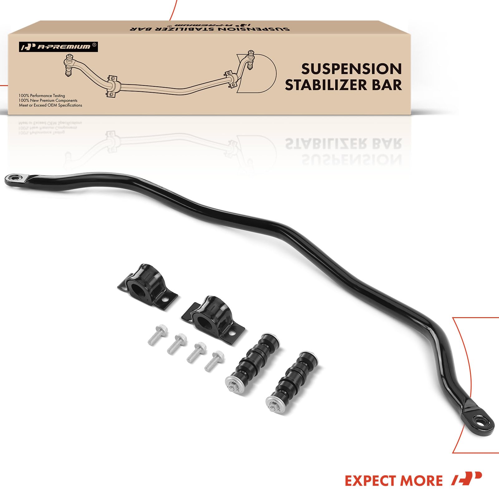 APremium [33mm] Front Suspension Stabilizer Bar Link Kit, with Sway