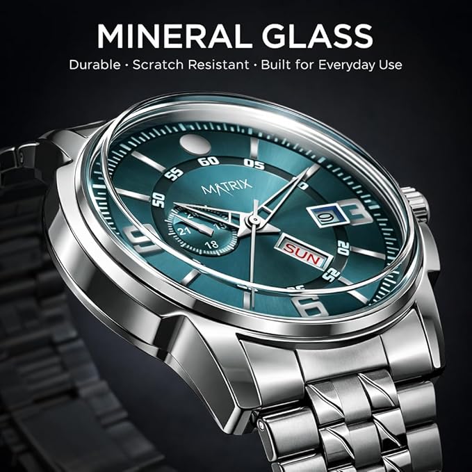 Matrix Black Dial Analog Watch