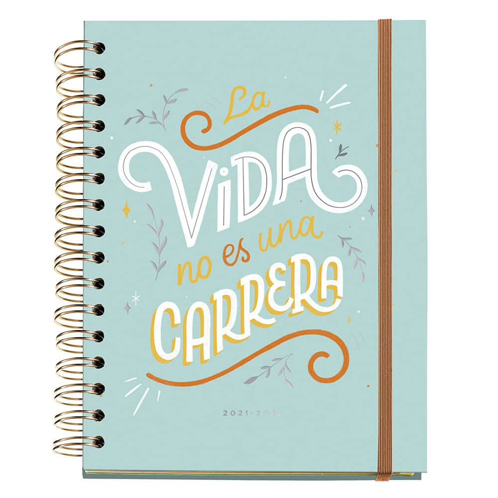 Miquelrius - 2021-2022 School Diary, Plus Size 15 x 21.3 cm, Week View, Happy Letters Carrera, Spanish Language - Image 4