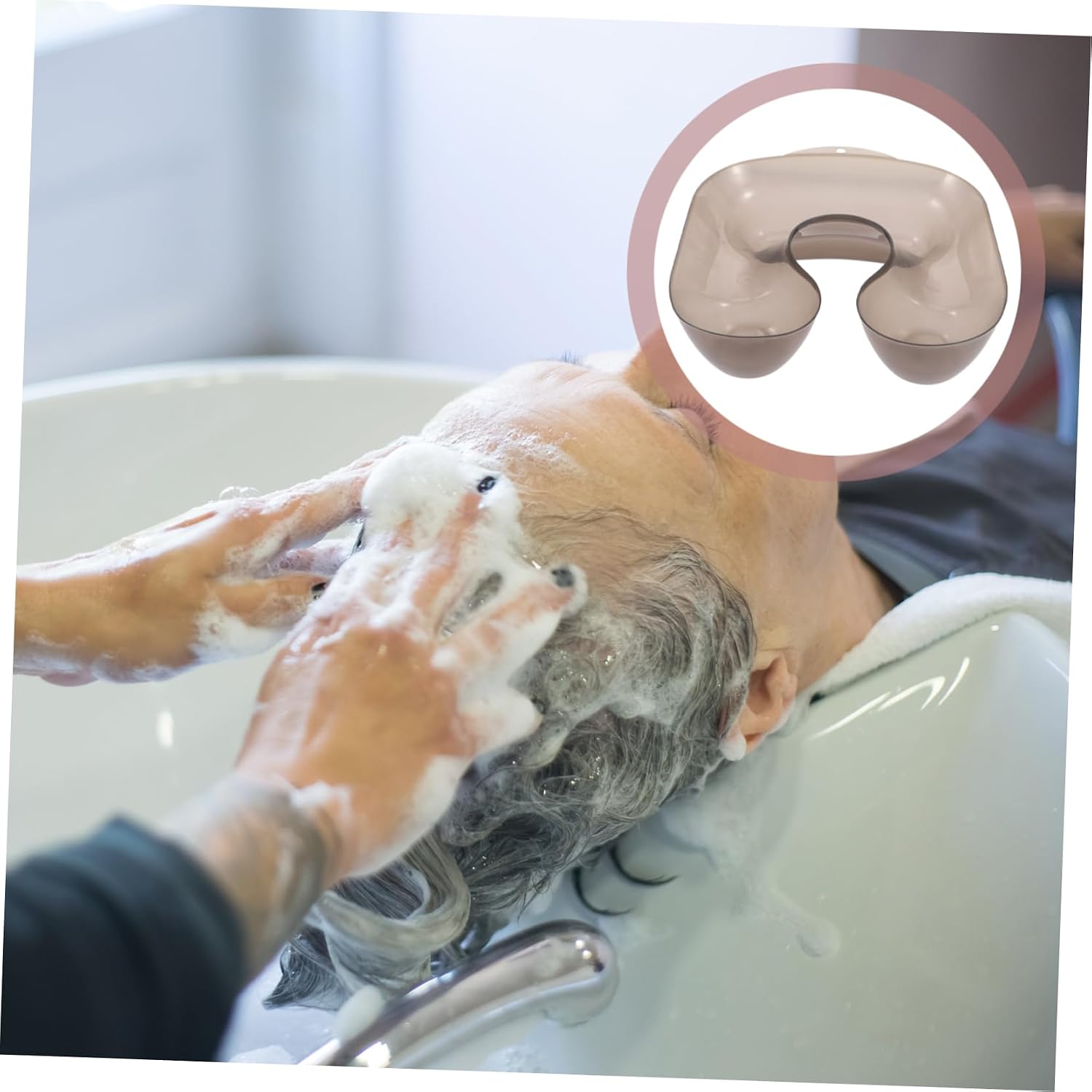 Hair Perming Neck Tray Neck Rest for Hair Styling Cushion for DIY Home