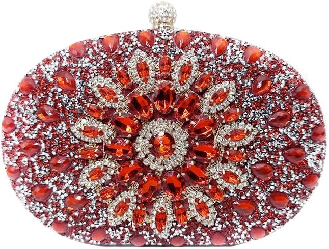 Evening Bags for Women Sparkly Rhinestone Clutch Purses Luxury Handbags for Weddings Formal Prom Party 2026