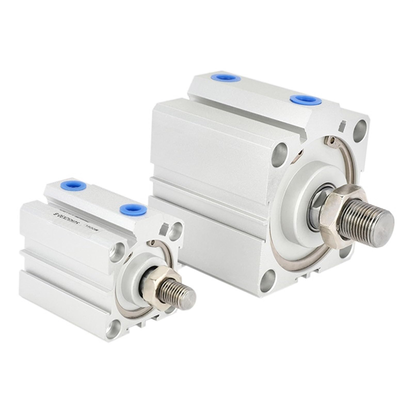 Pneumatic Cylinder SDA63 Bore 63mm Stroke 5/10/15/20 Small Square Thin Air Compact Outer Teeth 1Pcs(SDA63x20-B)