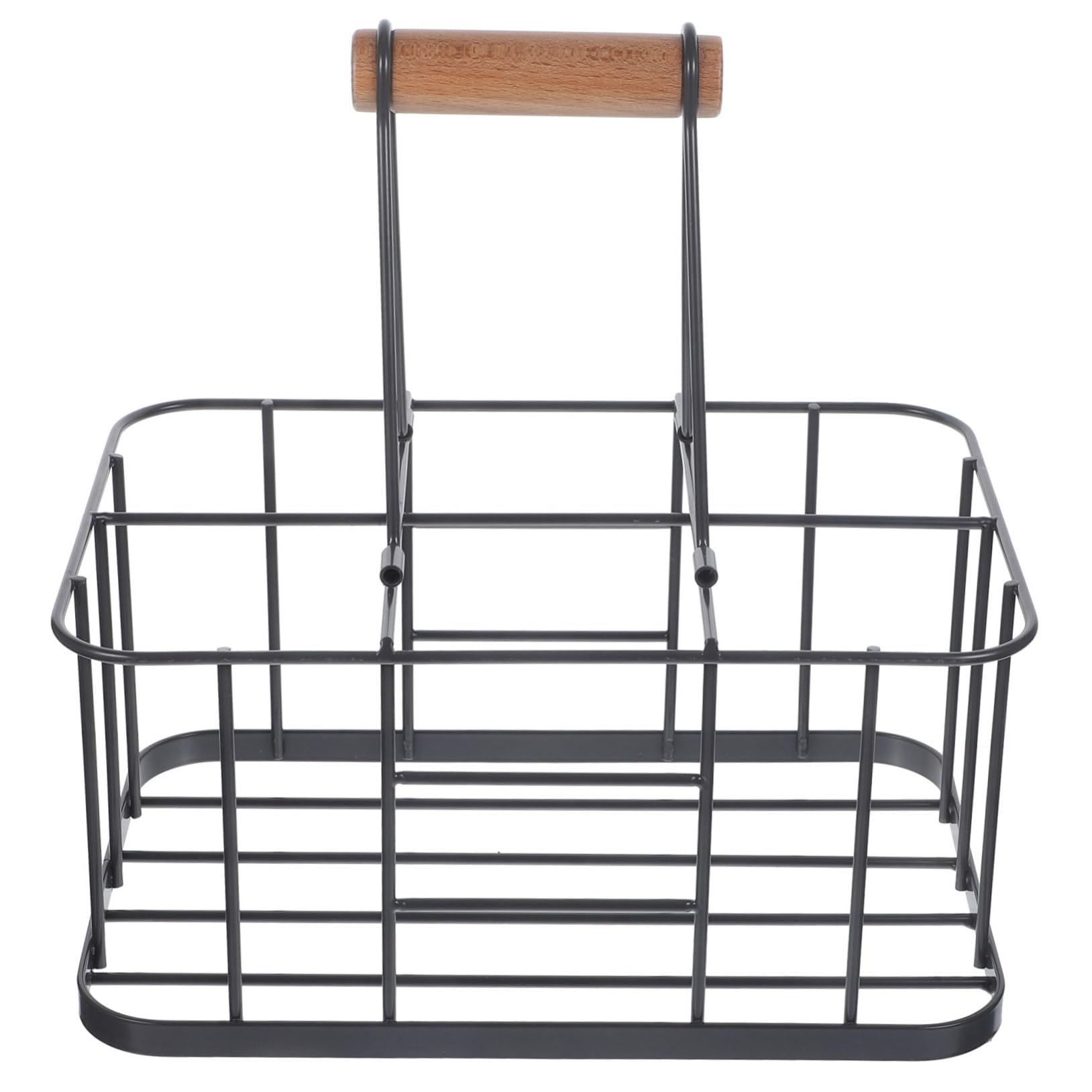 Panier de transfert portable Mikikit, fini les bouteilles cassées grâce au fer forgé gris