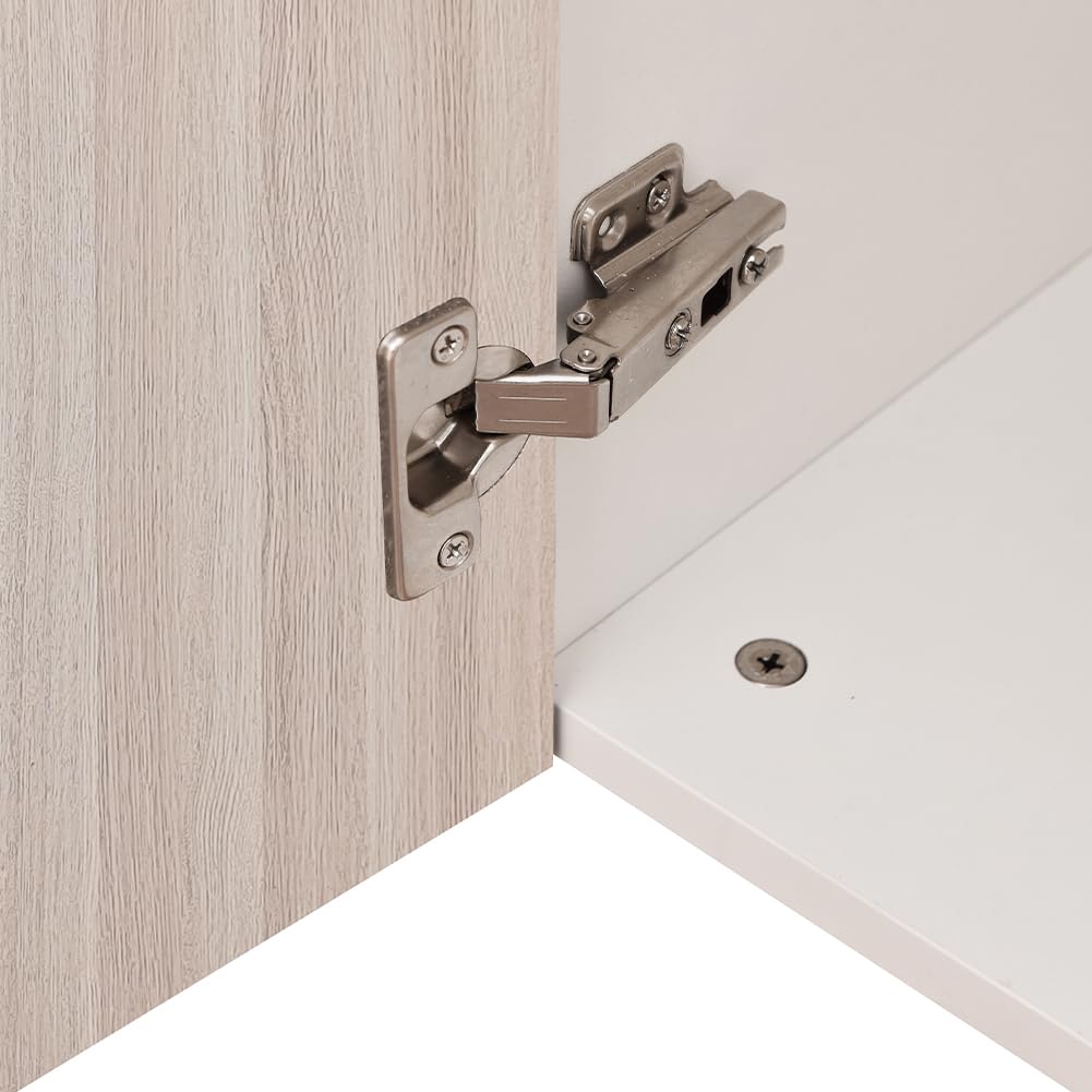 Shally Dogan armario colgante de cocina de pared, suspendido de madera con dos puertas, 1 estante y 2 compartimentos, espacioso y resistente, dimensiones 80 x 32 x 72 cm