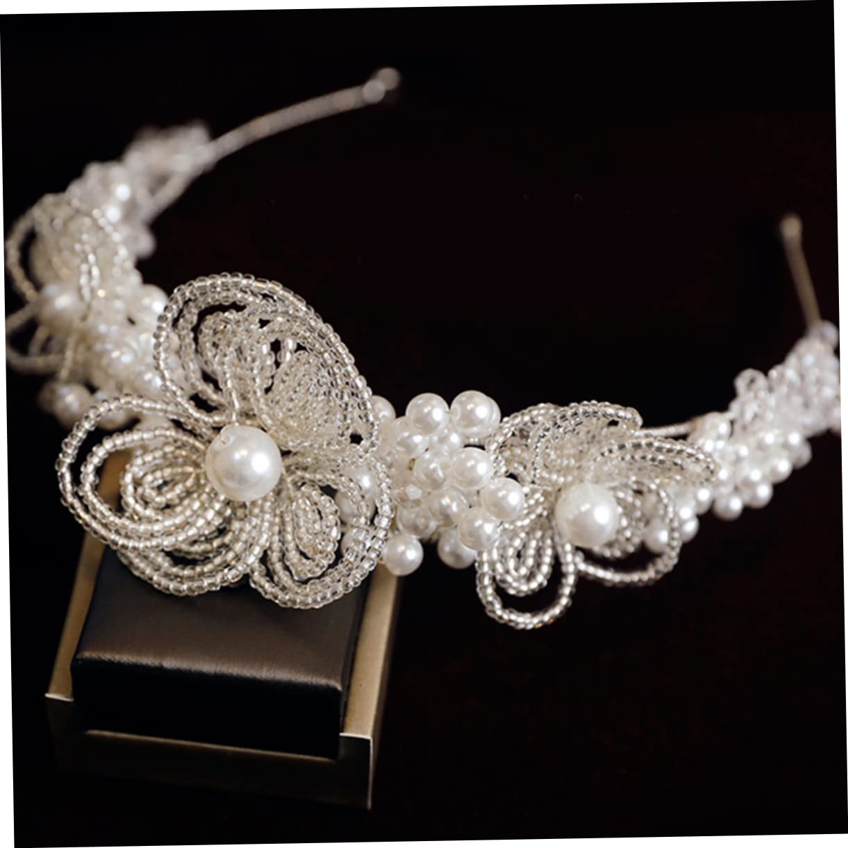 2stücke Braut Haarschmuck Mit Kristallperlen Elegantes Stirnband Für Hochzeiten Charmantes Kopfschmuck-accessoire Für Brautjungfern Und Fotografie Bequem Sicher Im Tragen