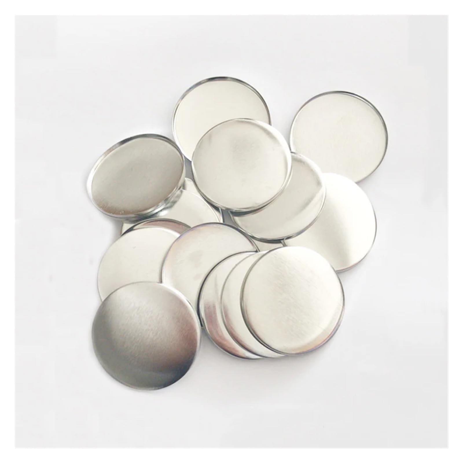 Przypinka 25/32/37/44/50/58/75 mm 100 zestawów części do szpilek do maszyny Pro Maker Produkcja DIY(25mm)