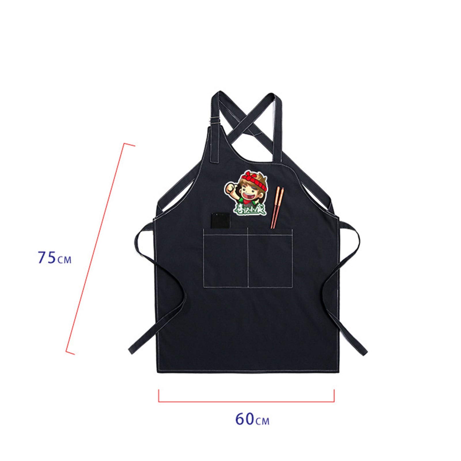 Fartuch roboczy Fartuchy męskie, Fartuch męski do ogrodnictwa BBQ Warsztat fryzjerski do obróbki drewna, Fartuch roboczy płócienny unisex dla stolarzy