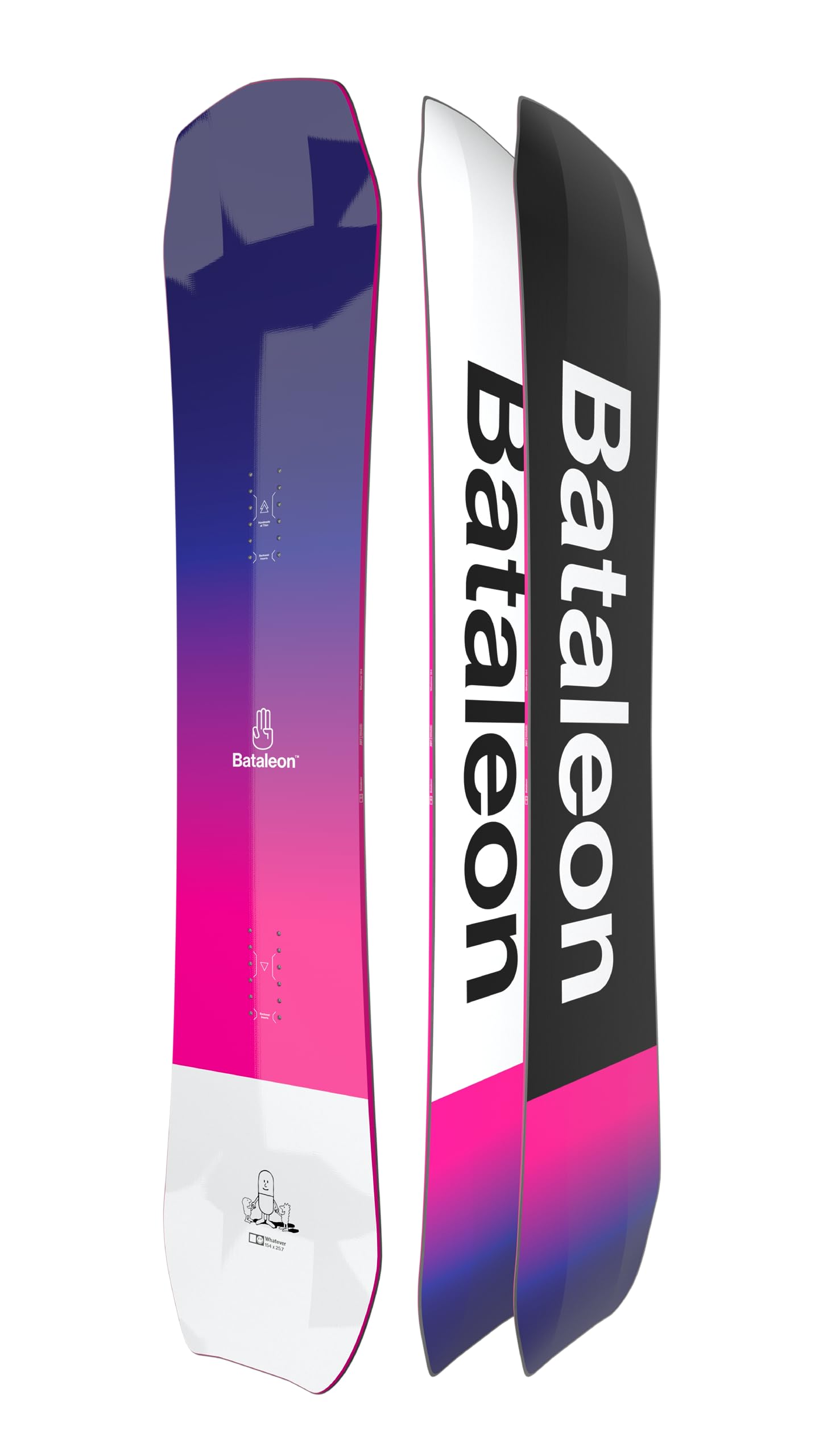 10回使用 153cm BATALEON WHATEVER×FLUX DS L バタレオン Bataleon Whatever / flux bindings