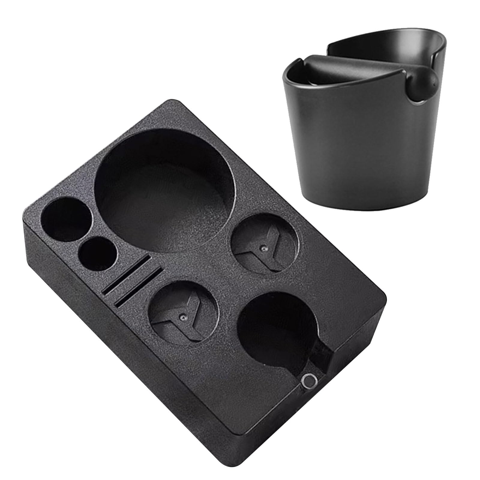 Kalttoy Tamper Station Multifuntional Tamping Station Coffee Tamping Stand Texture Coffee Lovers Machine Accessaries