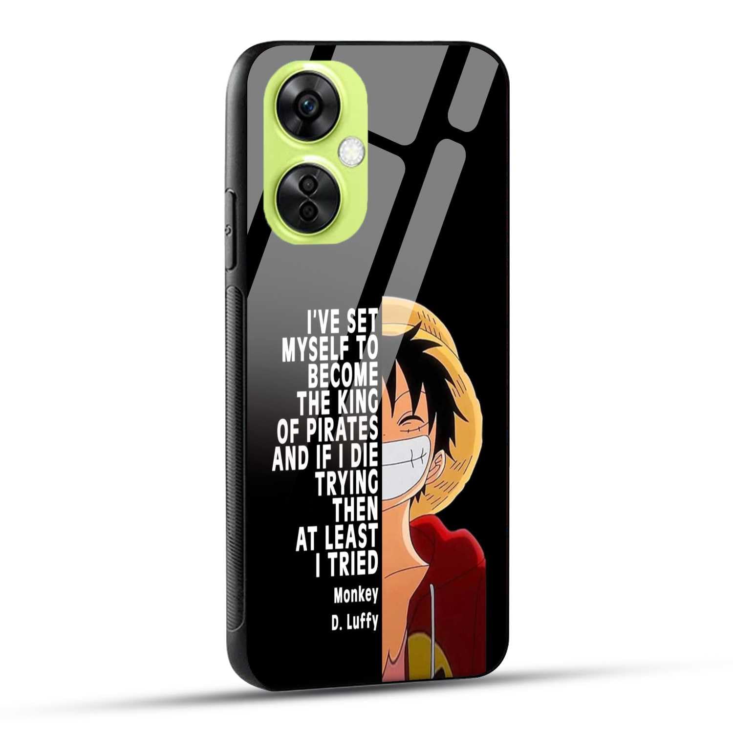NDCOM for ONEPLUS NORD CE 3 LITE 5G Back Cover Glass Case Anime One Piece Monkey D. Luffy (B0CLYPXHVD) Amazon Price History, Amazon Price Tracker