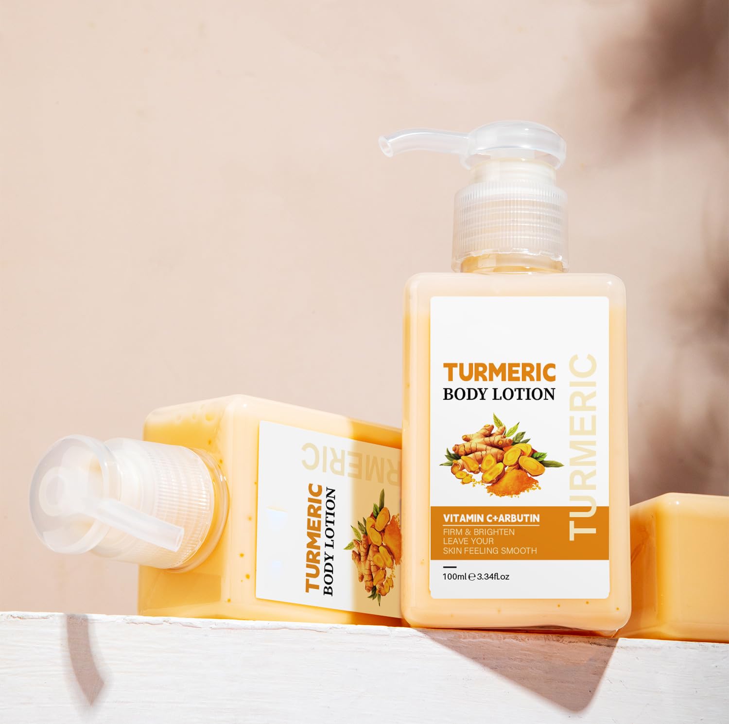 Turmeric Body Lotion, Tumeric Lotion for Remove Acne Dark Spots 100ml, 100 ml (Pack of 1) - Image 4