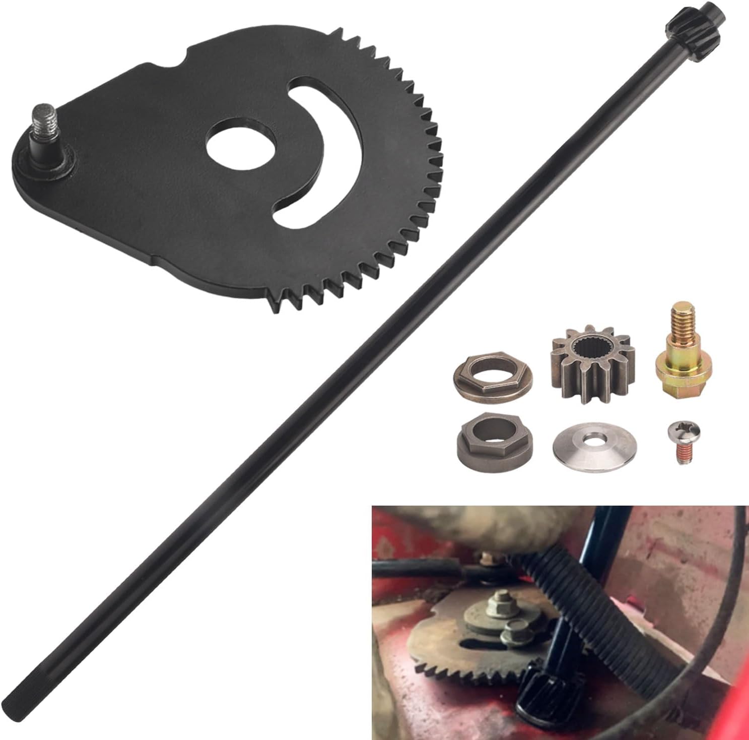 93805078 Steering Shaft 5/8 And 61704094 Sector Gear Kit