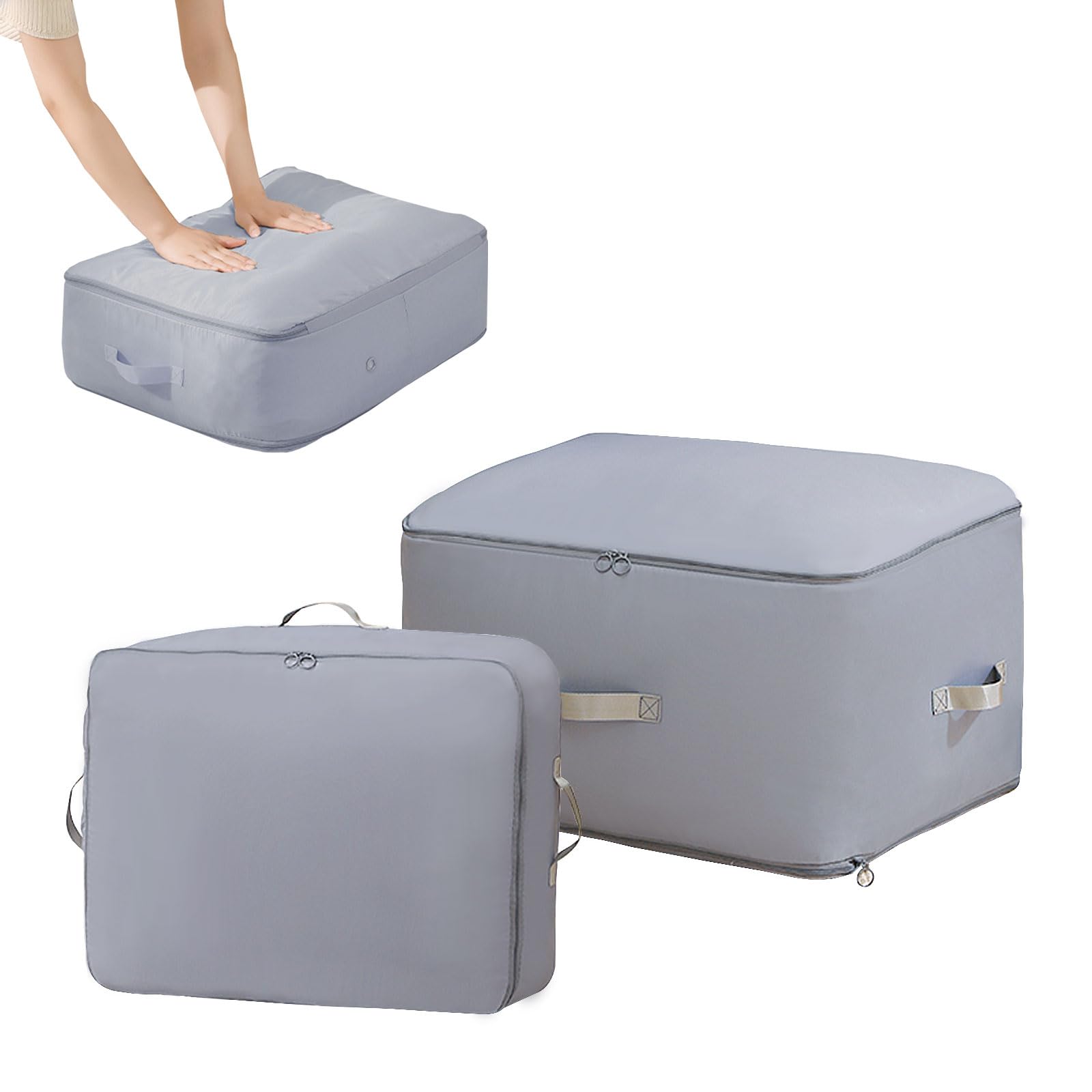 Sac Copression Voyage | Lot De 4 Organisateur Valise | Copression Onocouche, Grande Capacité