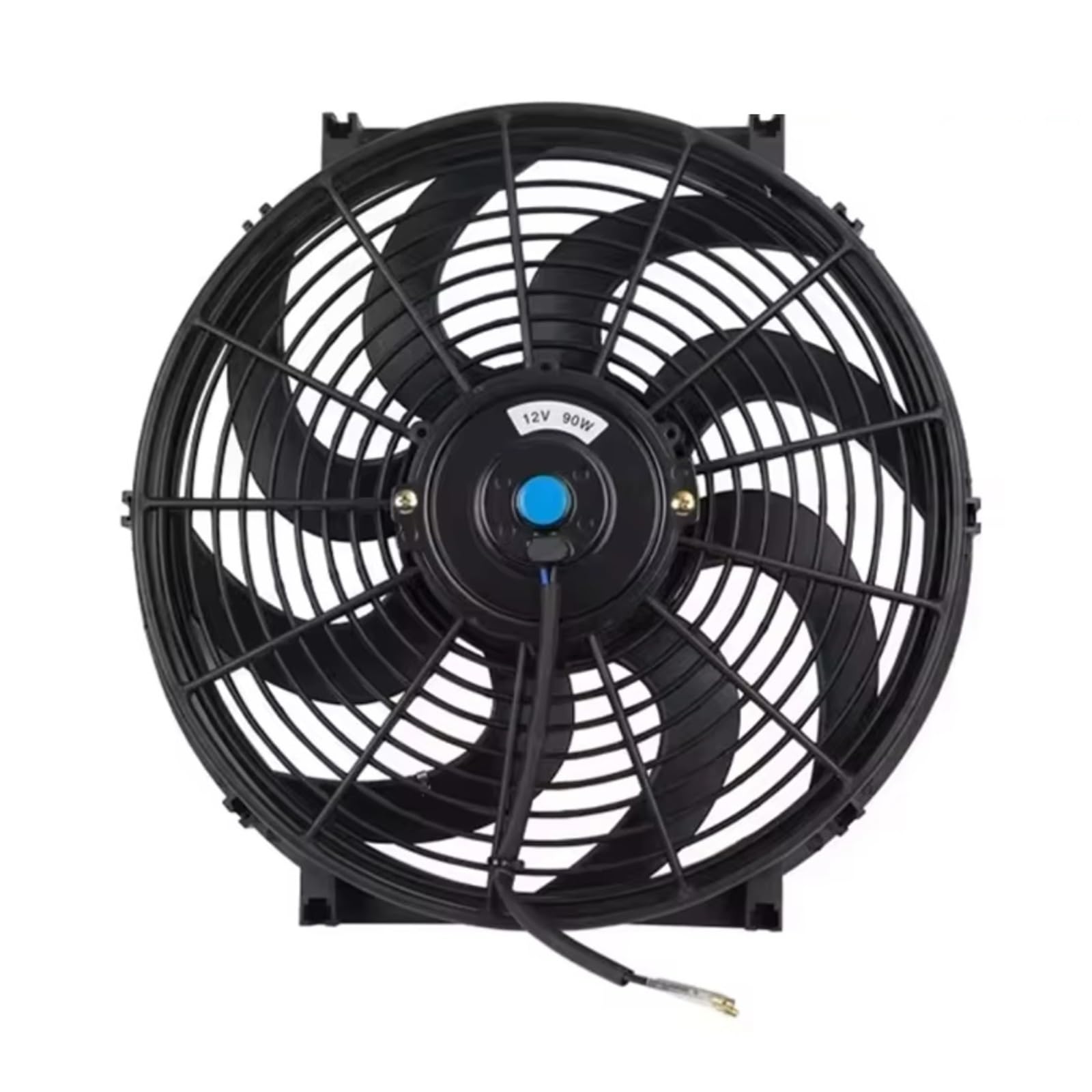 Kit Di Montaggio Universale Per Ventola Del Radiatore Di Raffreddamento Elettrico Universale Da 12 Pollici 12 V 80 W 2100 Giri/min Nero Elettrico Radiatore Per Auto
