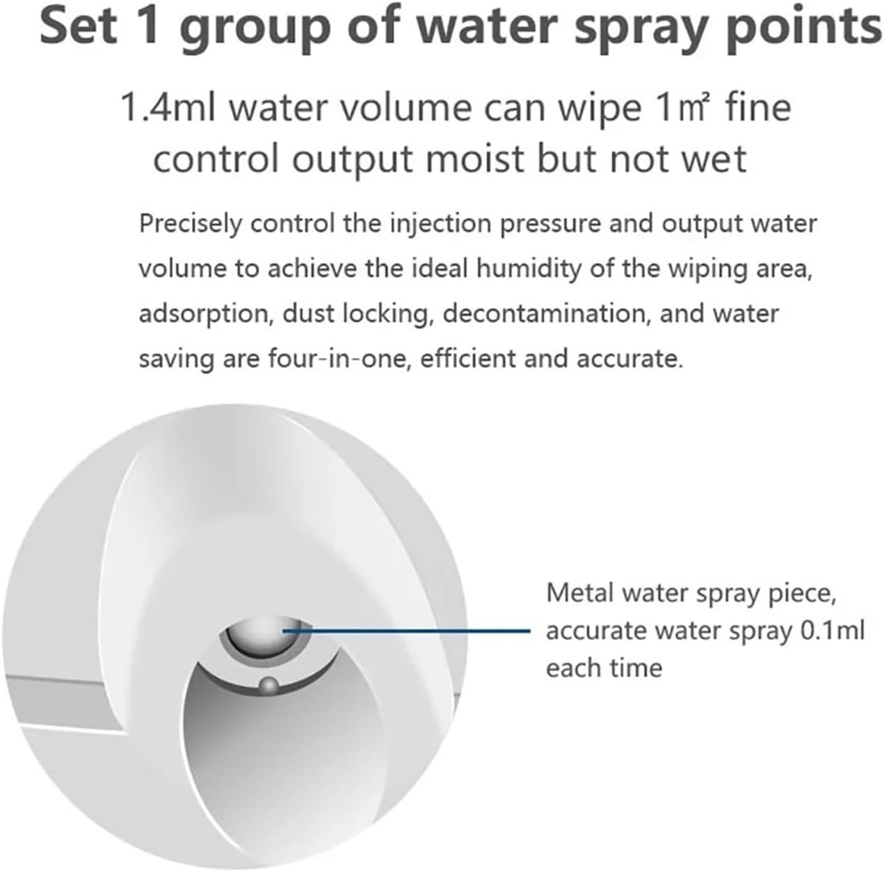 Detail of the MZZYG Robot's water spray nozzle