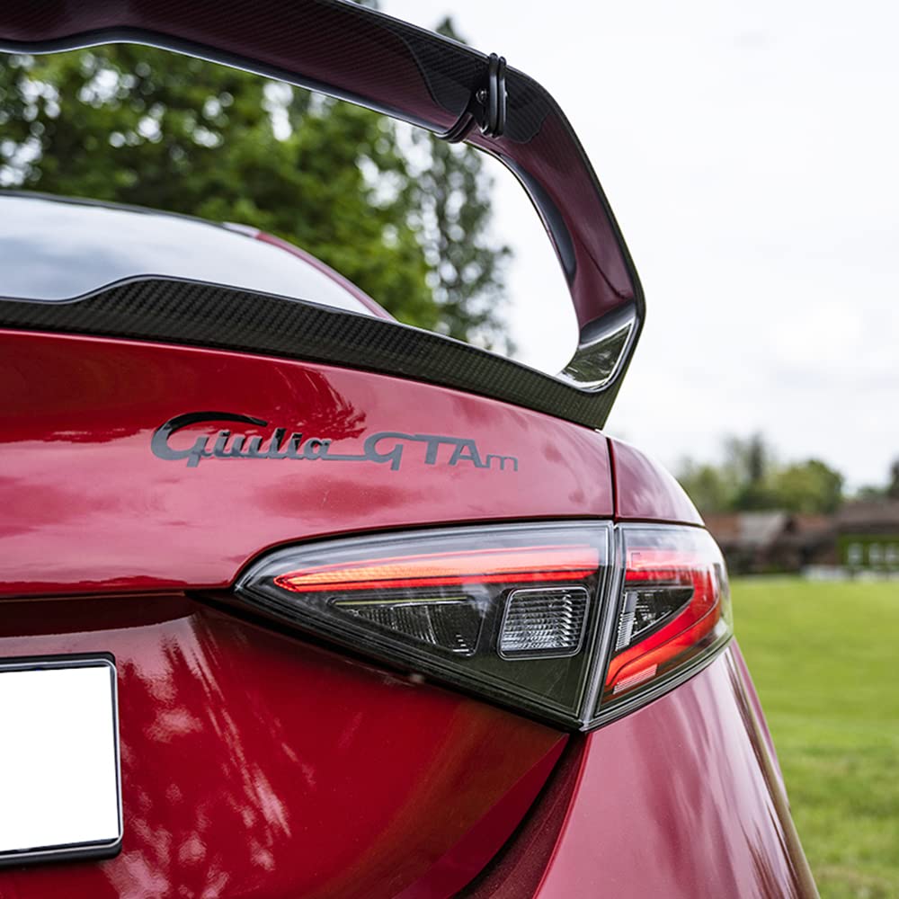 Adesivi Decorativi GTAM Per Alfa Romeo Giulia/Stelvio - Nero E Argento, In Metallizzato - Foto 2