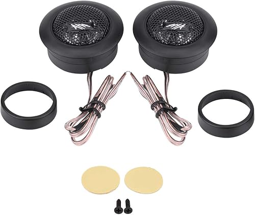 Altavoz para coche, 12 V, 120 W, mini altavoz de tweeter súper potencia, altavoces de tweeter de 2 pulgadas, micro cúpula de bocina, 1 par